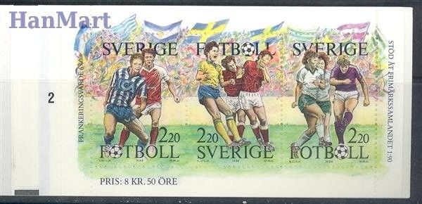 Znaczek Szwecja 1988 Mi mh 134 Czyste **
