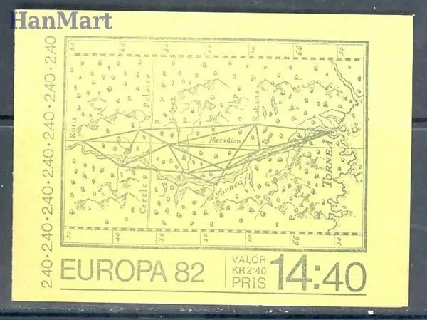 Znaczek Szwecja 1982 Mi mh 1188D Czyste **