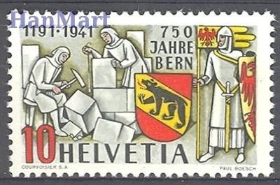 Znaczek Szwajcaria 1941 Mi 398 Czyste **
