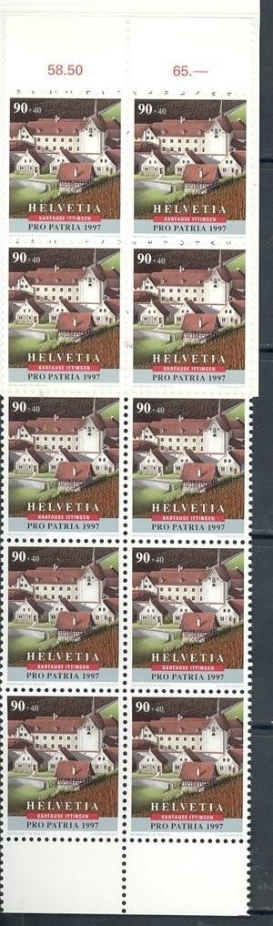 Znaczek Szwajcaria 1997 Mi mh 0-108 Czyste **