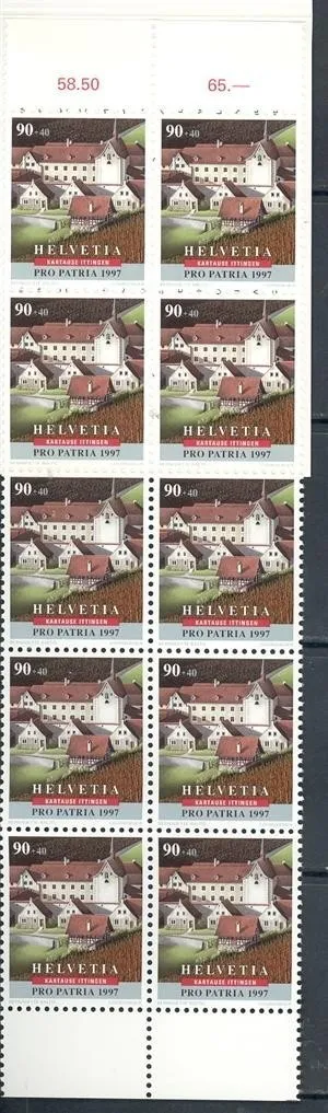 Znaczek Szwajcaria 1997 Mi mh 0-108 Czyste **
