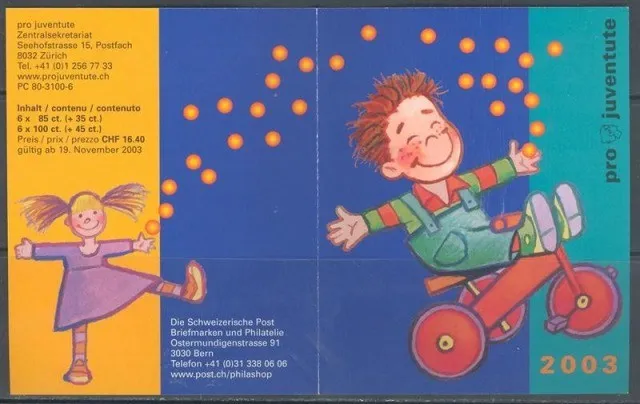 Znaczek Szwajcaria 2003 Mi mh 0-132 Czyste **