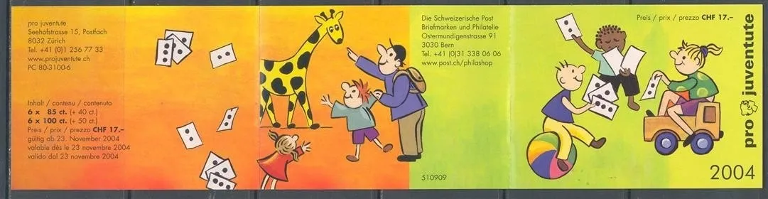 Znaczek Szwajcaria 2004 Mi mh 0-139 Czyste **