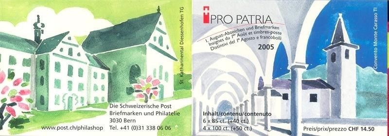 Znaczek Szwajcaria 2005 Mi 141 Czyste **