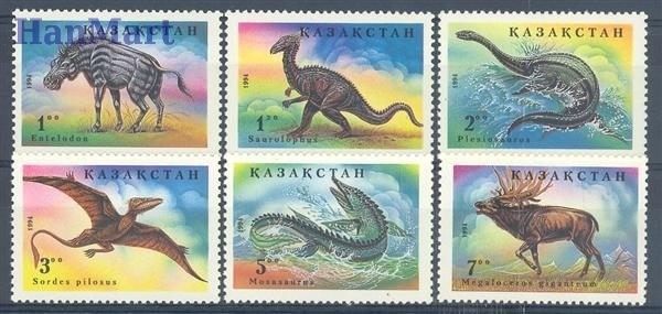 Znaczek Kazachstan 1994 Mi 62-67 Czyste **