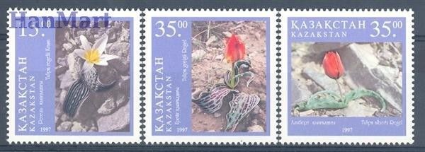 Znaczek Kazachstan 1997 Mi 182-184 Czyste **