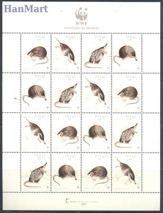 Znaczek Portugalia 1997 Mi ark 2174-2177 Czyste **