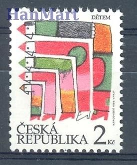 Znaczek Czechy 1994 Mi 44 Czyste **
