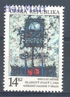 Znaczek Czechy 1993 Mi 5 Czyste **