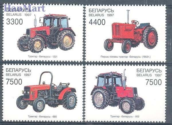 Znaczek Białoruś 1997 Mi 242-245 Czyste **