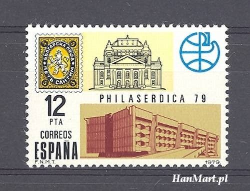 Znaczek Hiszpania 1979 Mi 2416 Czyste **