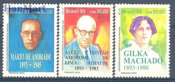 Znaczek Brazylia 1993 Mi 2553-2555 Czyste **