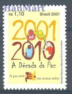 Znaczek Brazylia 2001 Mi 3145 Czyste **