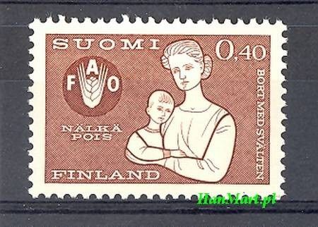 Znaczek Finlandia 1963 Mi 569 Czyste **