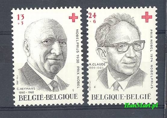 Znaczek Belgia 1987 Mi 2293-2294 Czyste **