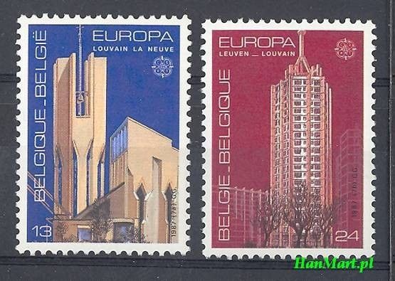 Znaczek Belgia 1987 Mi 2303-2304 Czyste **