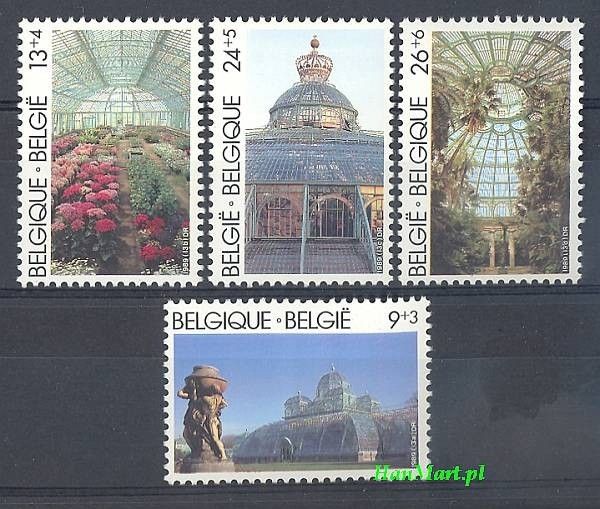 Znaczek Belgia 1989 Mi 2392-2395 Czyste **