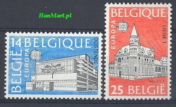 Znaczek Belgia 1990 Mi 2419-2420 Czyste **