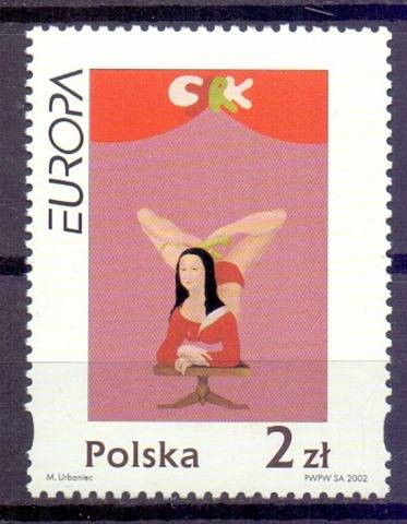 Znaczek Polska 2002 Mi 3972 Fi 3822 Czyste **