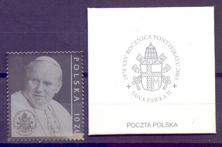 Znaczek Polska 2003 Mi 4017 Fi 3867 Czyste **
