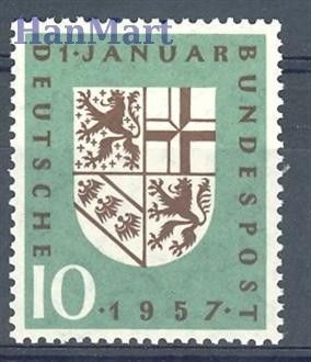 Znaczek Niemcy 1957 Mi 249 Czyste **