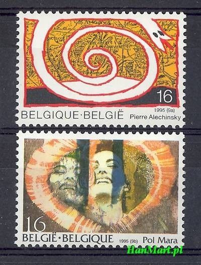 Znaczek Belgia 1995 Mi 2654-2655 Czyste **