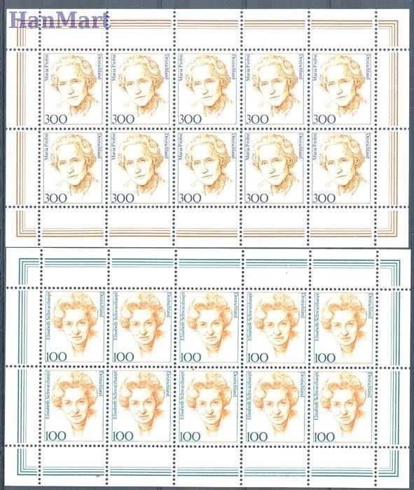 Znaczek Niemcy 1997 Mi 1955-1956 Czyste **