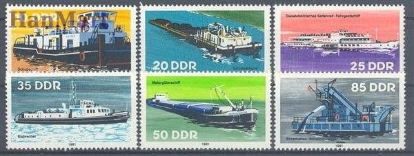 Znaczek NRD / DDR 1981 Mi 2651-2656 Czyste **