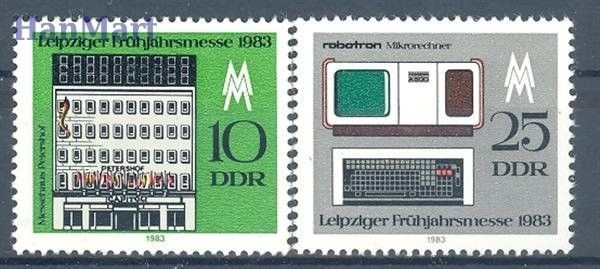 Znaczek NRD / DDR 1983 Mi 2779-2780 Czyste **