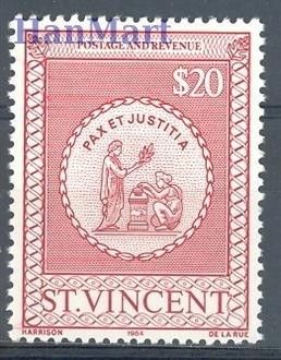 Znaczek St. Vincent 1984 Mi pak 7 Czyste **