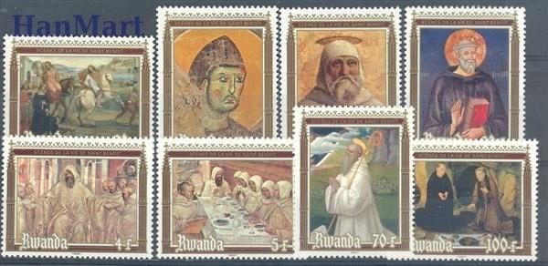 Znaczek Rwanda 1981 Mi 1135-1142 Czyste **