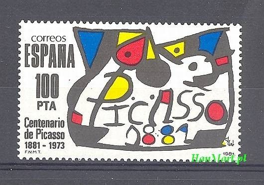 Znaczek Hiszpania 1981 Mi 2493 Czyste **