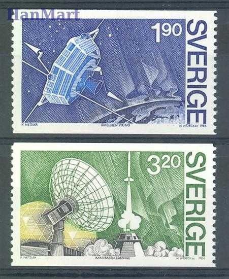 Znaczek Szwecja 1984 Mi 1305-1306 Czyste **