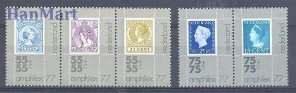 Znaczek Holandia 1976 Mi 1083-1087 Czyste **