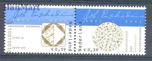 Znaczek Holandia 2003 Mi 2096-2097 Czyste **