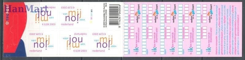Znaczek Holandia 2003 Mi mh 2138 Czyste **