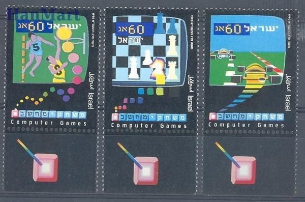 Znaczek Izrael 1990 Mi 1177-1179 Czyste **