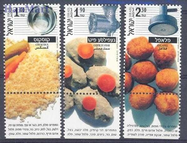 Znaczek Izrael 2000 Mi 1563-1565 Czyste **