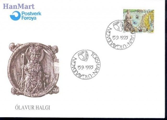 Znaczek Wyspy Owcze 1995 Mi 288 FDC
