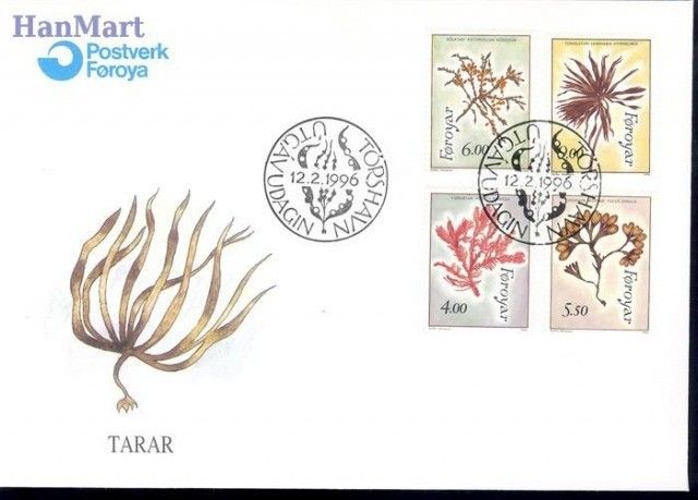 Znaczek Wyspy Owcze 1996 Mi 292-293 FDC