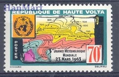 Znaczek Burkina Faso 1963 Mi 116 Czyste **