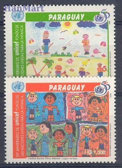 Znaczek Paragwaj 1996 Mi 4721-4722 Czyste **