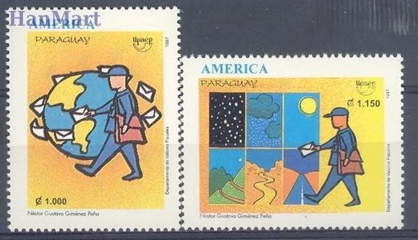 Znaczek Paragwaj 1997 Mi 4746-4747 Czyste **