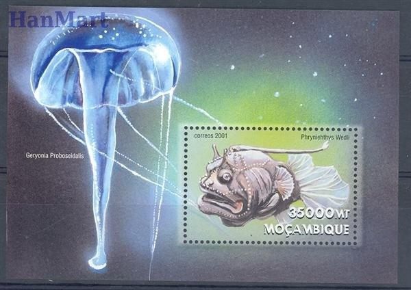 Znaczek Mozambik 2001 Mi bl 67 Czyste **