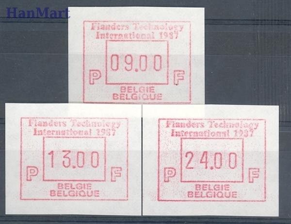 Znaczek Belgia 1987 Mi aut 7 Czyste **