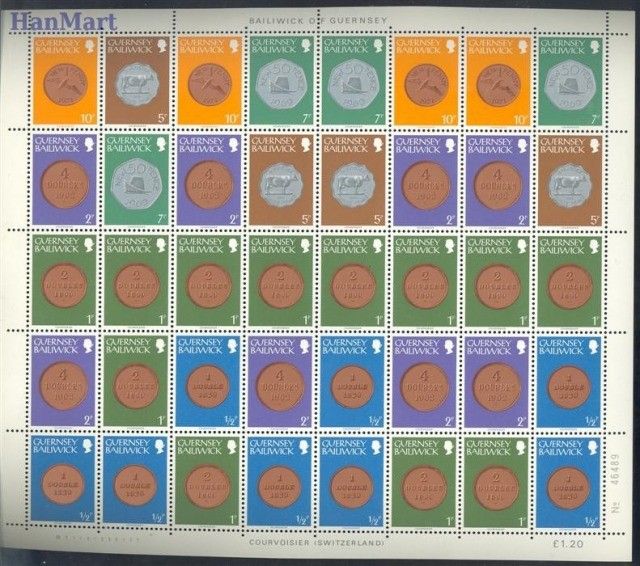 Znaczek Guernsey 1979 Mi ark 173-199 Czyste **