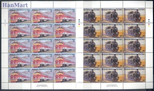 Znaczek Kongo Kinszasa / Zair 2001 Mi 1533-1538 Czyste **