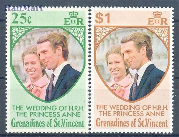 Znaczek Grenadines of St Vincent 1973 Mi 1-2 Czyste **