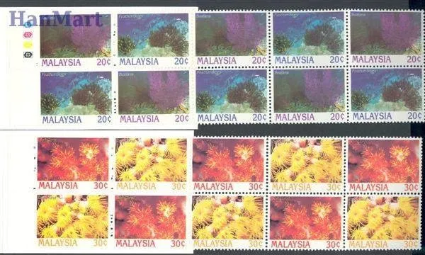 Znaczek Malezja 1995 Mi 553-556 Czyste **