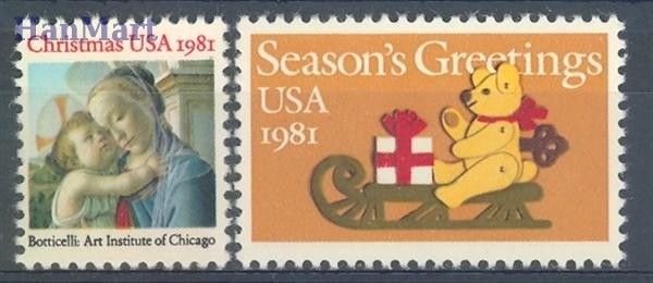 Znaczek USA 1981 Mi 1513-1514 Czyste **